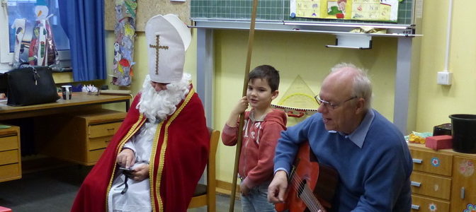 Nikolaus in den Klassen