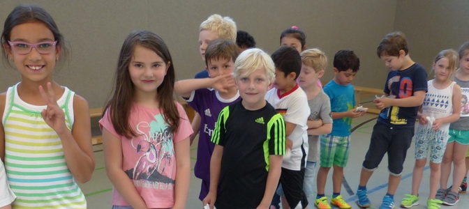 Kindersprint an unserer Schule