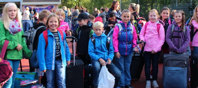 Klassenfahrt der 4. Klassen nach Kevelaer