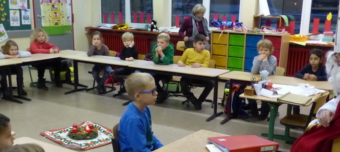 Nikolaus in den Klassen
