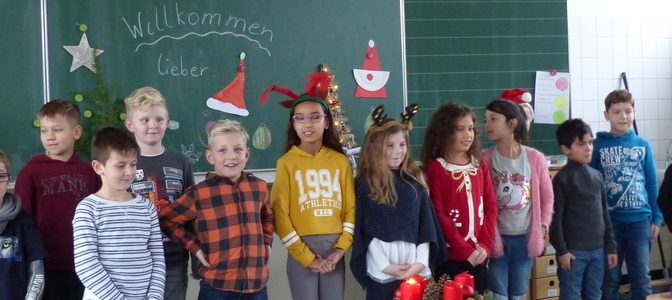 Nikolaus in der Schule