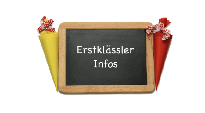 Infos für die neuen Erstklässler