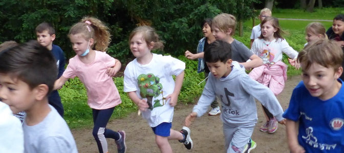 Sponsorenlauf für den Zirkus